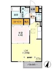 グランジュテの間取り画像