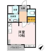 クリスタル甲府丸の内の間取り画像