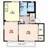 ディアス西沢田 Aの間取り画像