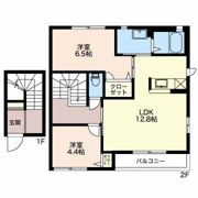 エスザーレ Bの間取り画像