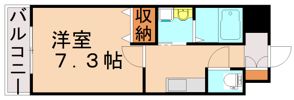 プレジールの間取り画像