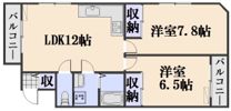 メープルビューの間取り画像