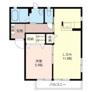 Les AmoureusesIIの間取り画像