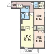ルーチェ スールの間取り画像