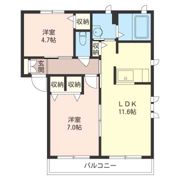 旭ガーデンハイツ Iの間取り画像
