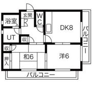 サンライズマンションの間取り画像
