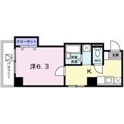 クレアトゥール新宿の間取り画像