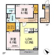 Saginuma Garden Court Serenusの間取り画像