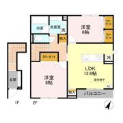 ヴィラノワール N N（ノール）の間取り画像