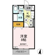 シティハイムの間取り画像