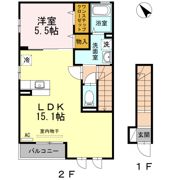 コルサージュの間取り画像