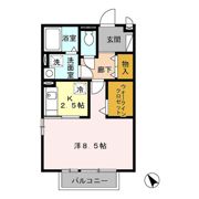 パルティール・パレス B棟の間取り画像