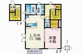 シャルマンの間取り画像