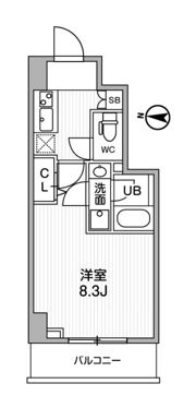 ･ALTERNA亀戸Ⅱの間取り画像