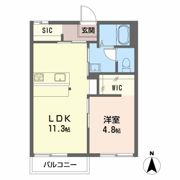 メゾンドWESTの間取り画像
