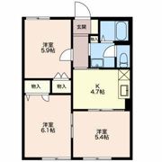 パストラル那加の間取り画像