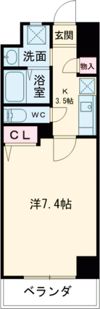 LE GRAND BLEU QUATREの間取り画像