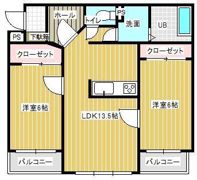ステラの間取り画像