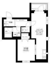 リテラス目黒三丁目の間取り画像