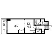 エス・キュート京都下鴨東の間取り画像