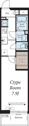ヴィラ新小岩の間取り画像