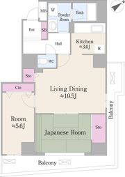 ハイエスト荻窪の間取り画像