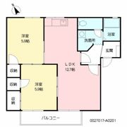 サンコート松岡の間取り画像