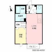 ヒルズ上野の間取り画像