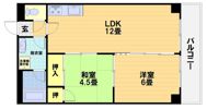 シャトーウメダの間取り画像