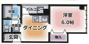 丸山ビルの間取り画像