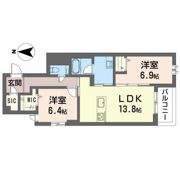 メゾン デュオールの間取り画像