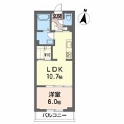 シャーメゾン パンの間取り画像