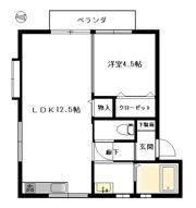 Nコーポの間取り画像