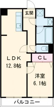 フロンティア八天の間取り画像
