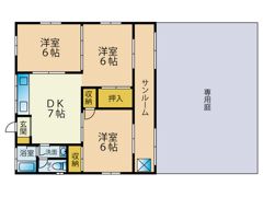 水島戸建の間取り画像