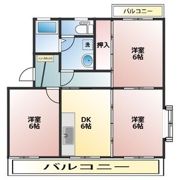 パレステージの間取り画像