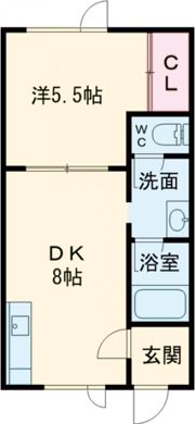 ロエル昭和の間取り画像