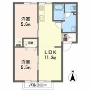 フレグランス雄新の間取り画像