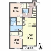 シャーメゾン ルミナスコートの間取り画像