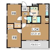 サンライズ新川崎の間取り画像