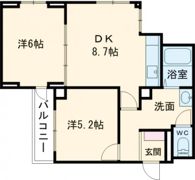 レヂダント幸坂の間取り画像
