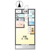 クローバーハウスDの間取り画像