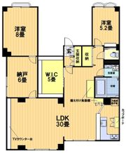 御池ロイヤルマンションの間取り画像
