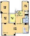 御池ロイヤルマンションの間取り画像
