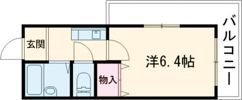 グロース・エレガント岸和田弐番館の間取り画像