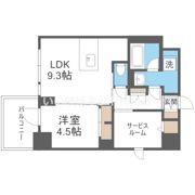 S-RESIDENCE福島diverseの間取り画像