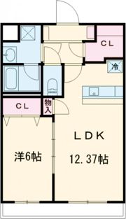 CLAST 1の間取り画像