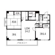 サンハイツ白鷺の間取り画像