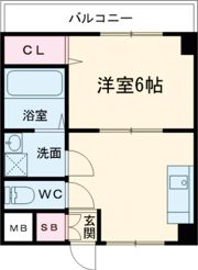 ユニバーサルビルの間取り画像