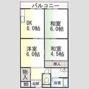 メロディーコーポ岸和田の間取り画像
